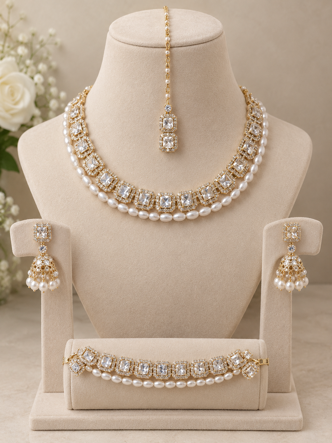 Pearl & Crystal Set